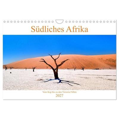 Südliches Afrika - Vom Kap bis zu den Victoria Fällen (Wandkalender 2027 DIN A4 quer), CALVENDO Monatskalender