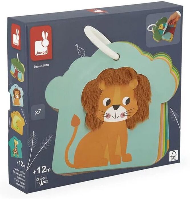 Cartes Tactiles Savane - Janod