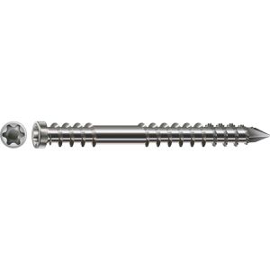 Spax Terrassenschrauben T-Star plus 0538000500753, 5,0 x 75mm, Edelstahl A4, Zylinderkopf, 250 Stück