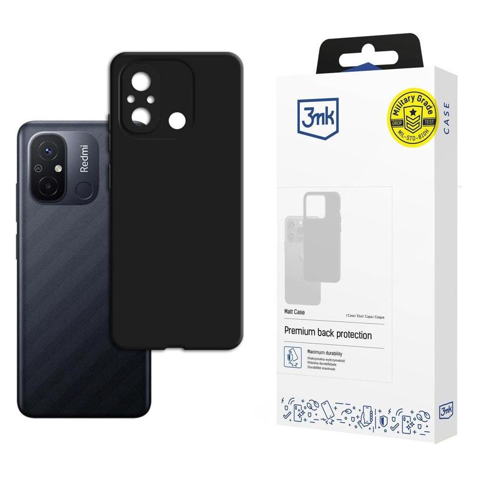 3MK Redmi 12C Matt Case (Xiaomi Redmi 12C) (3mk Matt Case(480)-0)