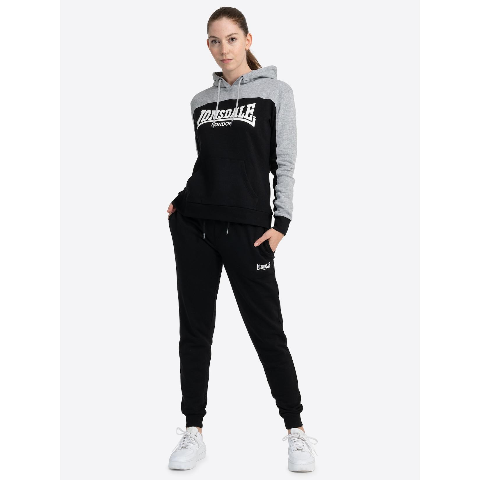 Lonsdale Frauen Trainingsanzug mit Kapuze LURGAN