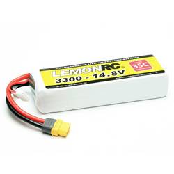 LemonRC Modellbau-Akkupack (LiPo) 14.8 V 3300 mAh Zellen-Zahl: 4 35 C Softcase XT60 15726