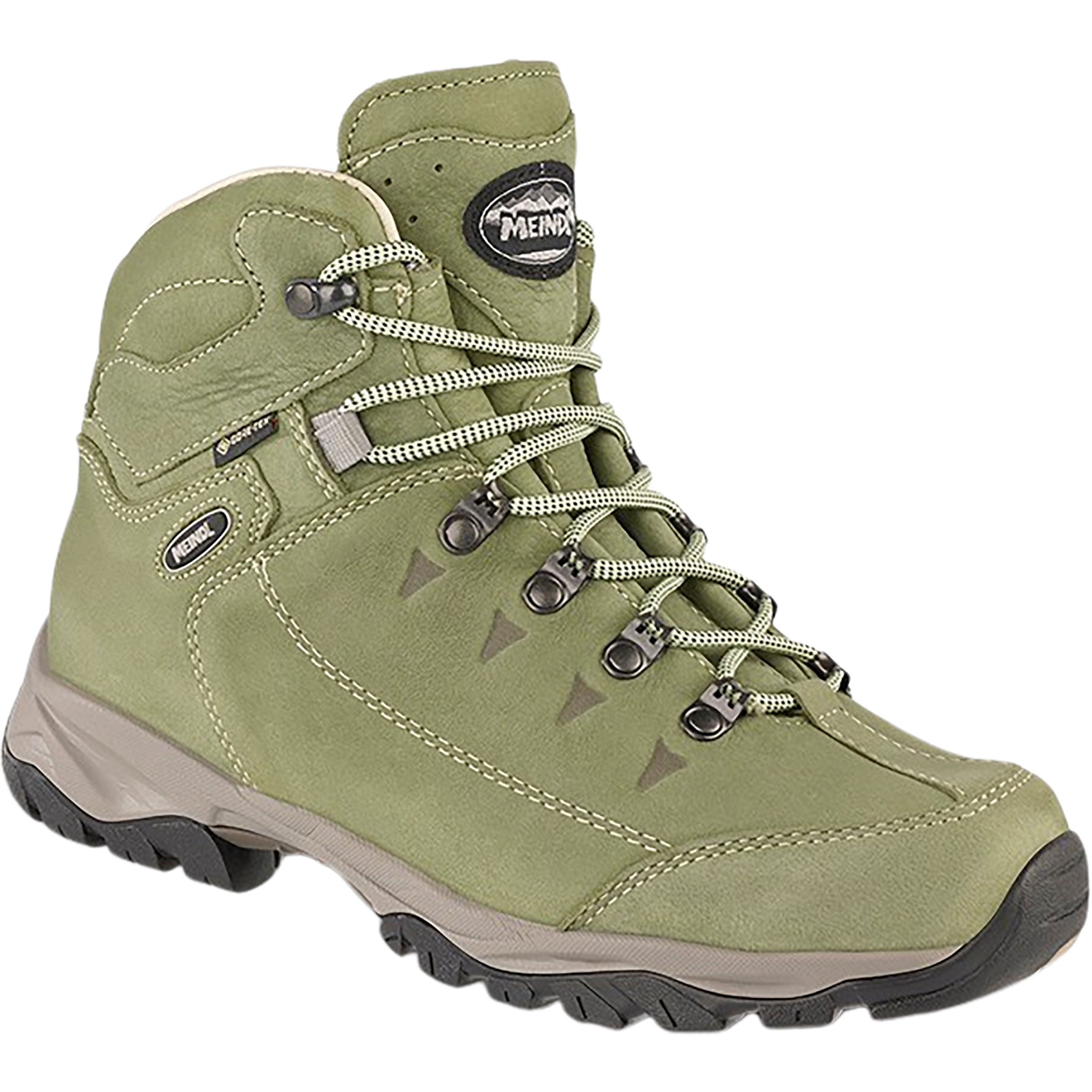 Meindl Ohio 2 GTX Damen Wanderschuhe gruen Größe 37.5 Camping Wasserdicht
