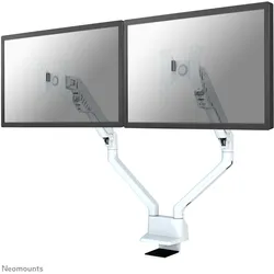 Neomounts Flat Screen Desk Mount (Tisch, 32", 8 kg), Monitor Halterung, Weiss