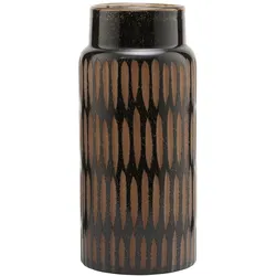 House Doctor Vase Pimpri, Ø11 x H24cm, braun