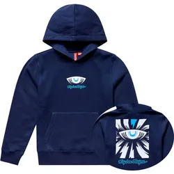 Troy Lee Designs Cyborg, Kapuzenpullover Jugend - Dunkelblau - L