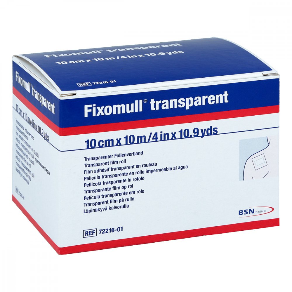 BSN medical GmbH Fixomull transparent 10mx10cm 03643201