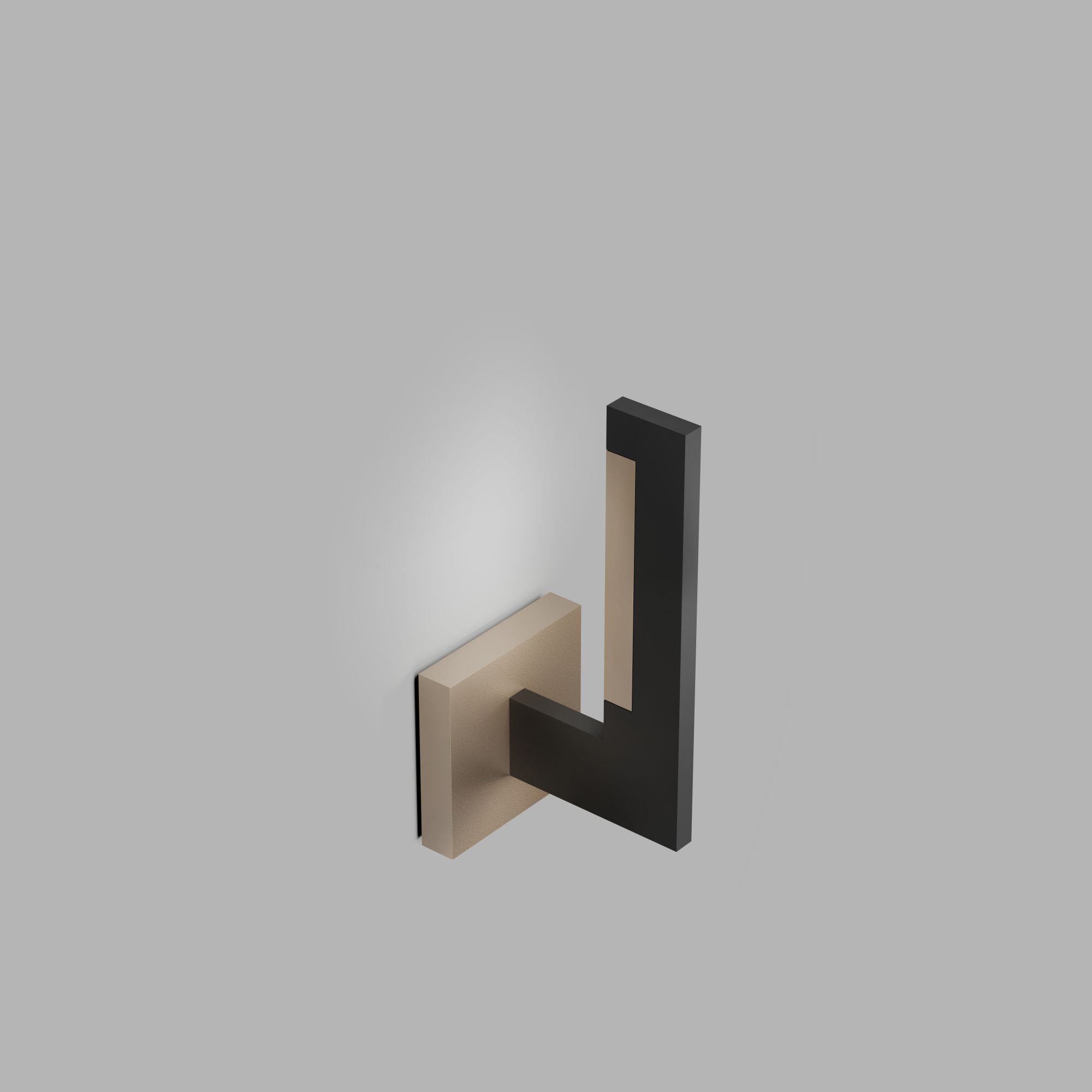 Light-Point LED-Wandleuchte INLAY W1 28cm LINEAR schwarz/gold 900030 5711389001124