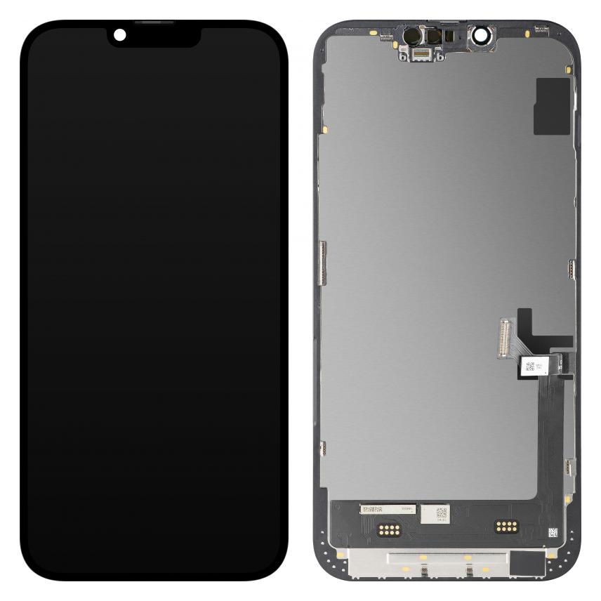 MP Display Unit f?r iPhone 14 Plus, Soft OLED FHD Diagnostic Version, Aftermarket, Black (Display, Apple iPhone 14 Plus) (60025775)