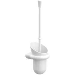 Normbau, Toilettenbürste, WC-Bürstengarnitur Nylon Care 512x148x135mm, weiss