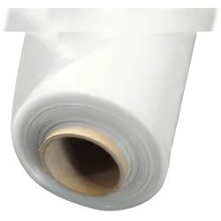 VEPATIM Abdeckfolie Baufolie transparent / milchig  6000mm x 25m 150my LDPE