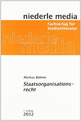 Markus Böhme - Staatsorganisationsrecht - Preis vom 01.10.2026 17:08:56 h