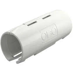 OBO 2154093 Quick-Pipe-Verbindungsmuffe M20 Polypropylen reinweiß RAL 9010 3000 MMS M20 RW  - 10 Stück