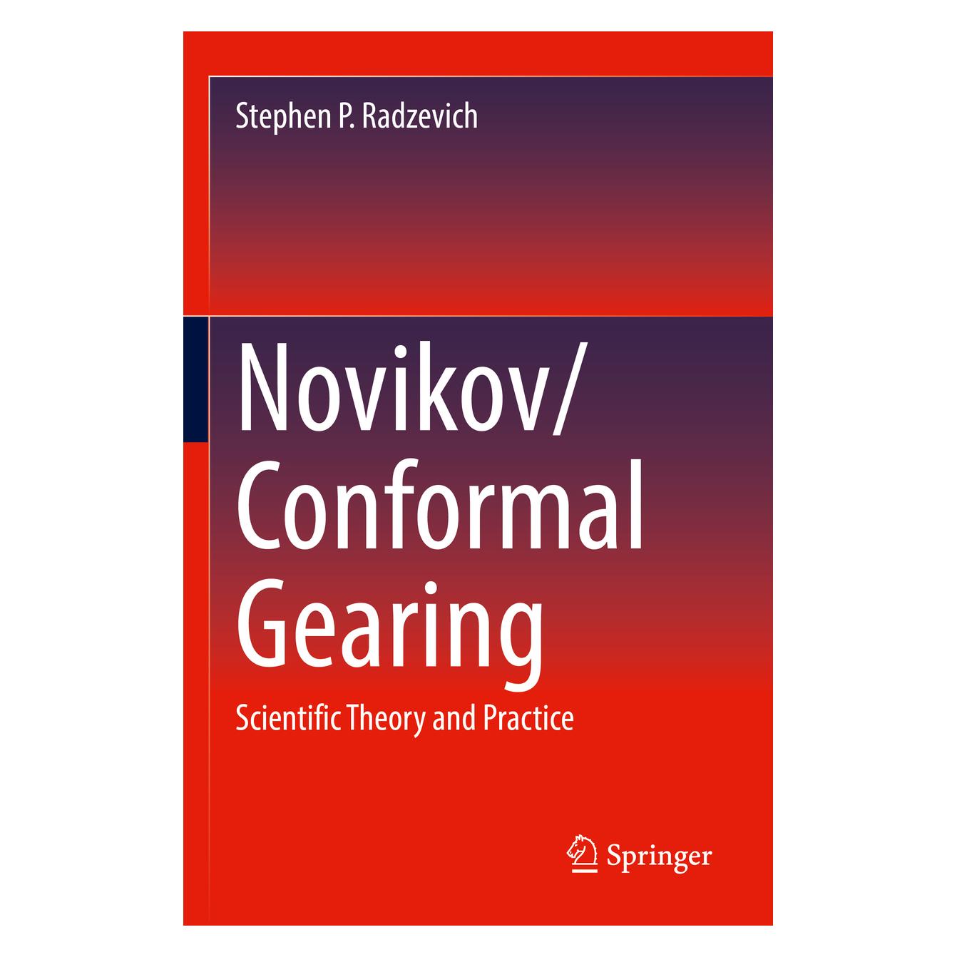 Springer Novikov/Conformal Gearing (Englisch, Softcover, Stephen P Radzevich) (56982933)