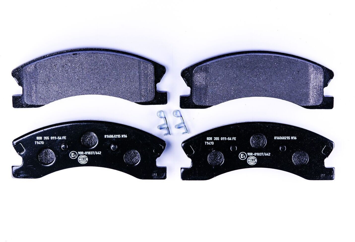 HELLA 8DB 355 011-541 Brake pad set