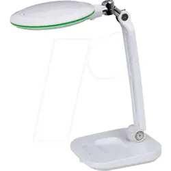 LUMENO LAS3GN - Lupenleuchte, LED, Ø 100 mm, 3 Dioptrien, dimmbar, grün