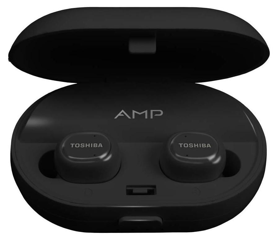Toshiba Bluetooth-hoofdtelefoon met ingebouwde powerbank