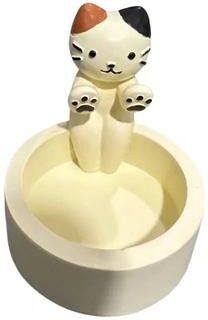 Uplift Picks Cute Kitten Cat Candle Holder Creative Aromatherapy Cartoon Candlestick Decor 01