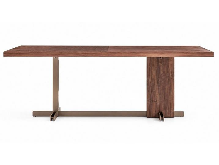 JVmoebel Esstisch Moderner Stil Braun Robust Hochwertig Elegant Rechteckig Elegant (1-St), Made in Europa