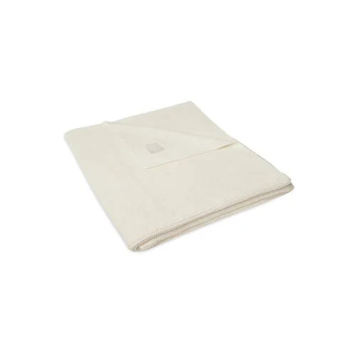 Jollein baby ledikant deken Basic Knit Ivory 100 x 150 cm
