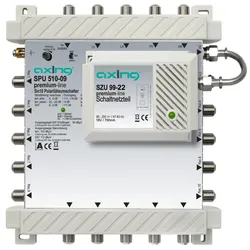 Axing SPU510-09 Aktiver Multischalter, 5 in 10, premium-line SPU51009 SPU 510-09