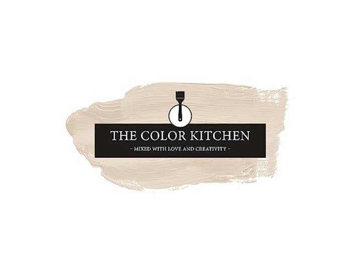 A.S. Création THE COLOR KITCHEN - Peinture murale à très haut pouvoir couvrant Créme Peinture intérieure mate - DD125699 5l - Pouvoir colorant intense