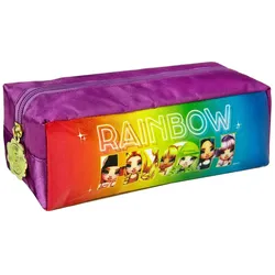 Undercover, Etui, Federmäppchen Rainbow High quadratisch