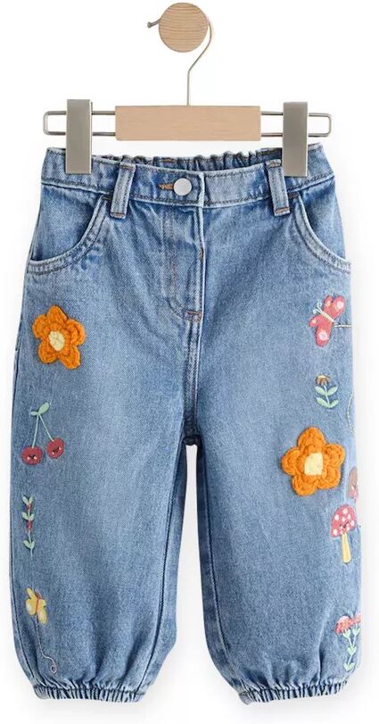 Next - Jeans, 4-5A, Blau Denim