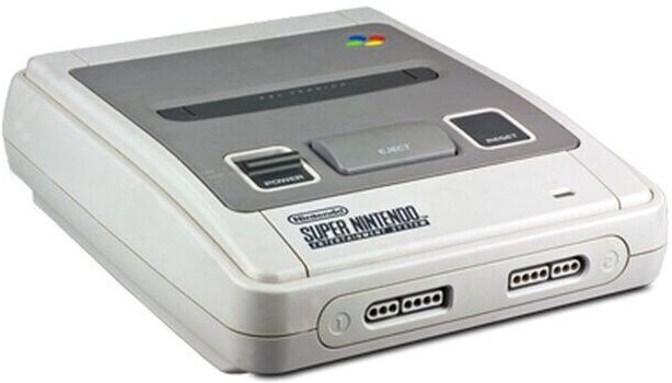 Super Nintendo Entertainment System (SNES)   Grau - Refurbished