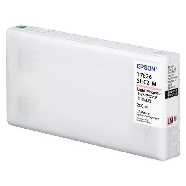 Epson Tintenpatrone light magenta T 782 200 ml T 7826N (C13T78260N)
