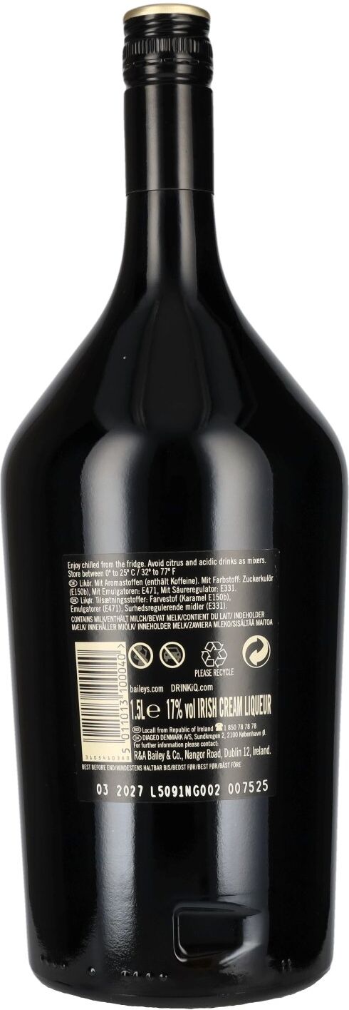 Baileys The Original Irish Cream 17% Vol. 1,5l