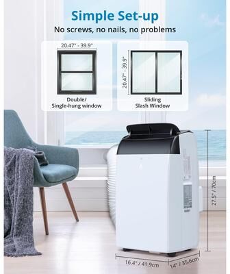 Yun 14,000 BTU Portable Air Conditioners