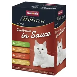 animonda Raffinesse in Sauce vom Feinsten  8x85g MP Katzennassfutter