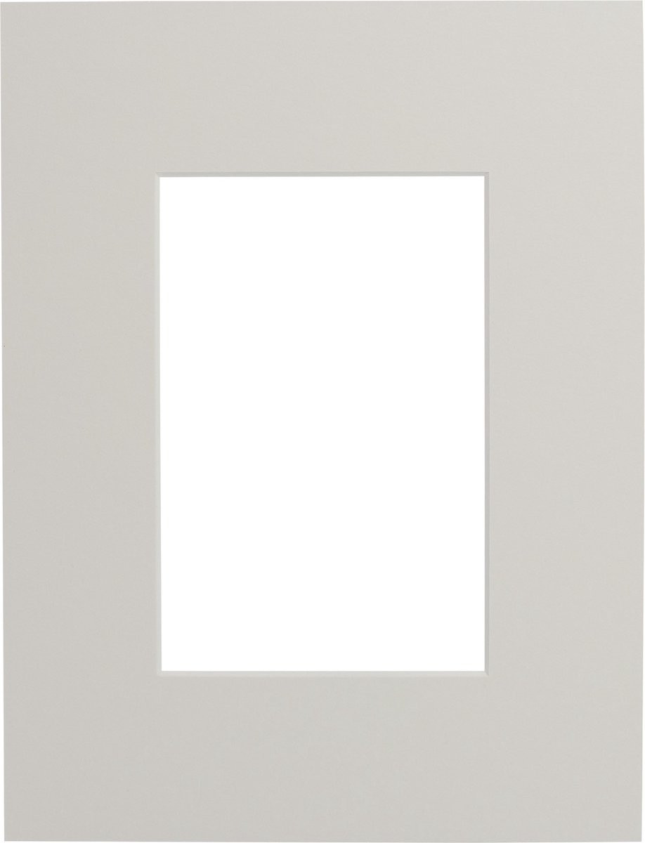 PacklinQ Passe-partouts Wit 24x30 cm met 14x19 cm uitsnede (5 stuks)