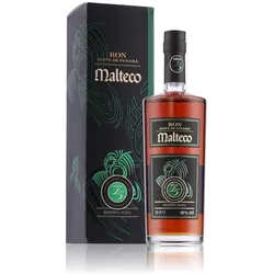 Malteco 15 Years Suave de Panama Rum 40% Vol. 0,7l in Geschenkbox