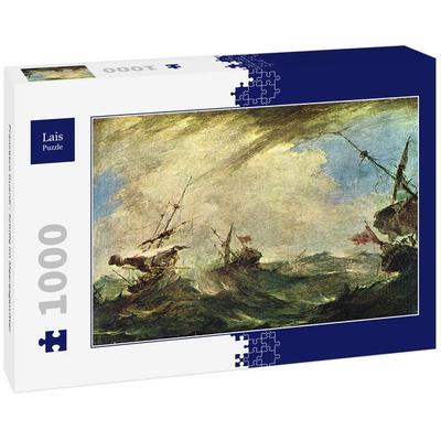 Lais Puzzle Francesco Guardi - Schiffe im Meeresgewitter 1000 Teile