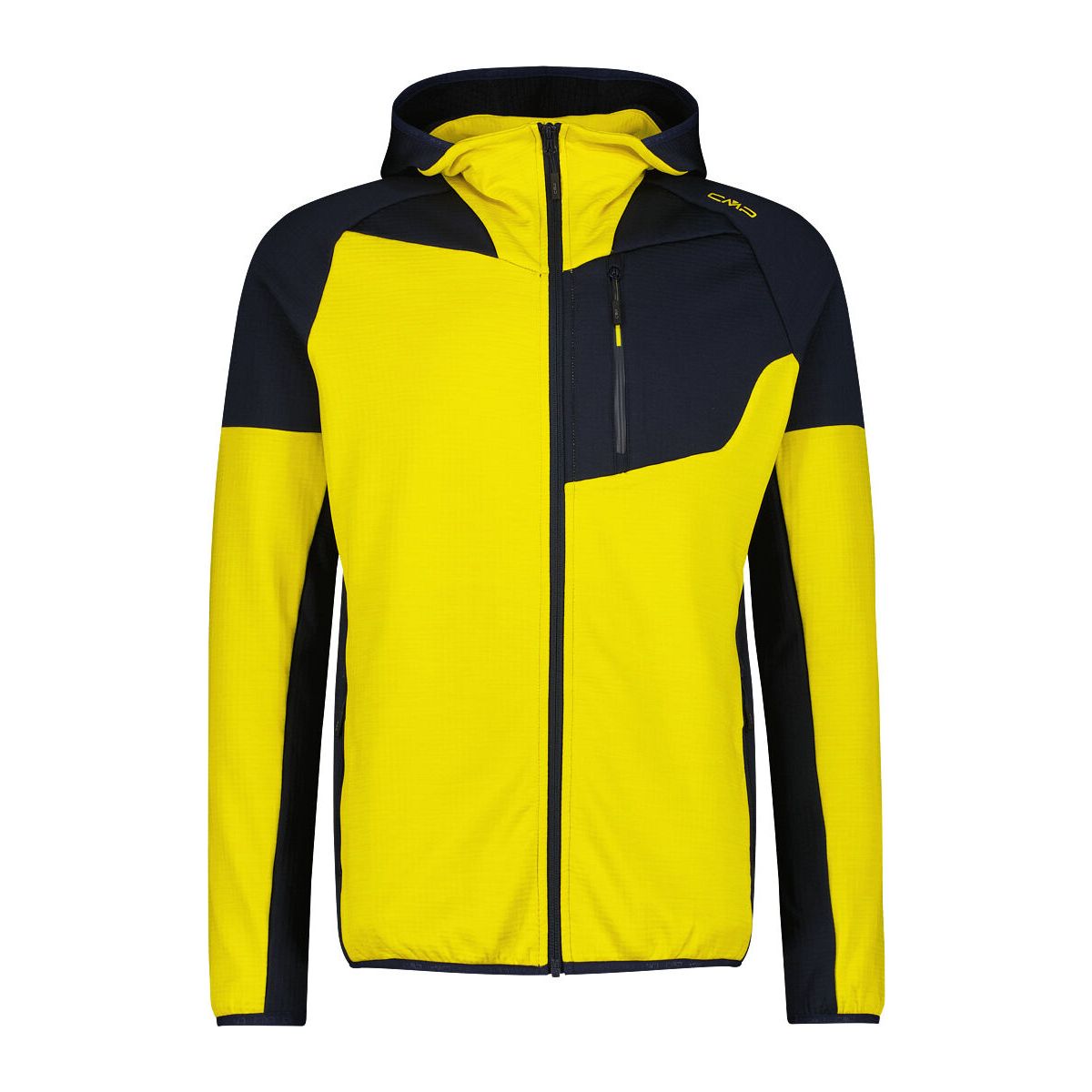 CMP MAN Fleece Jacket FIX Hood winter sun mel. (R242) 50 35G3037-R242-50