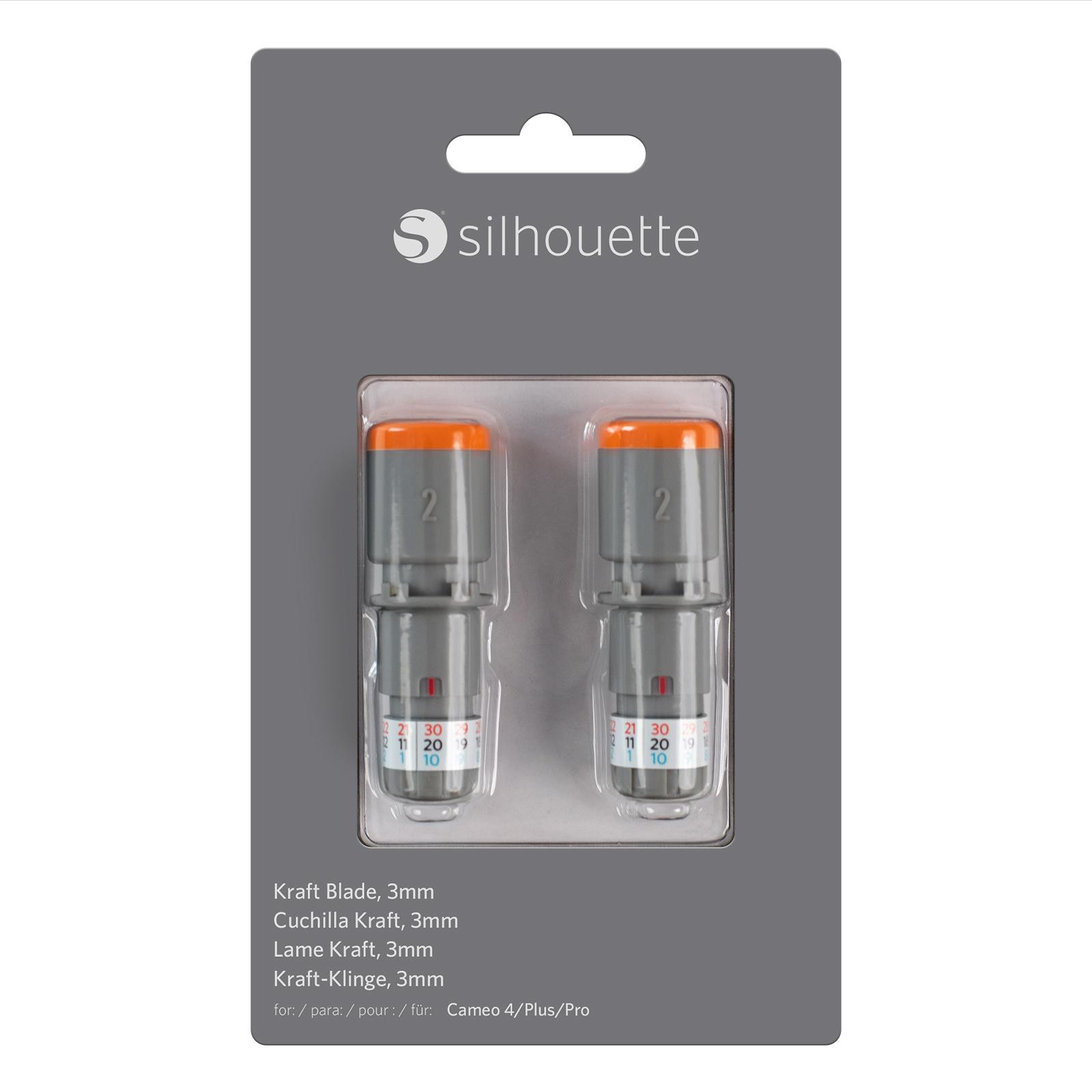 Silhouette SILH-BLADE-KRAFT-2 Reservemessen Oranje Wit voor Silhouette Cameo 4