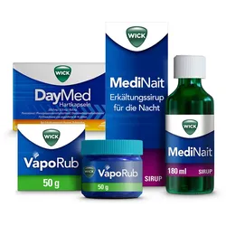 WICK MediNait + Vaporub + DayMed 1 Set