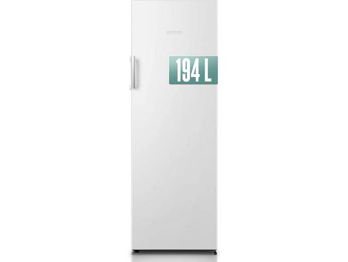 Heinrich´s Gefrierschrank 194 Liter HGS 3093 W, 169 cm hoch, 55 cm breit, NoFrost, AirFlow Technologie, Freezer, LED Display 5x Gefrierschublade