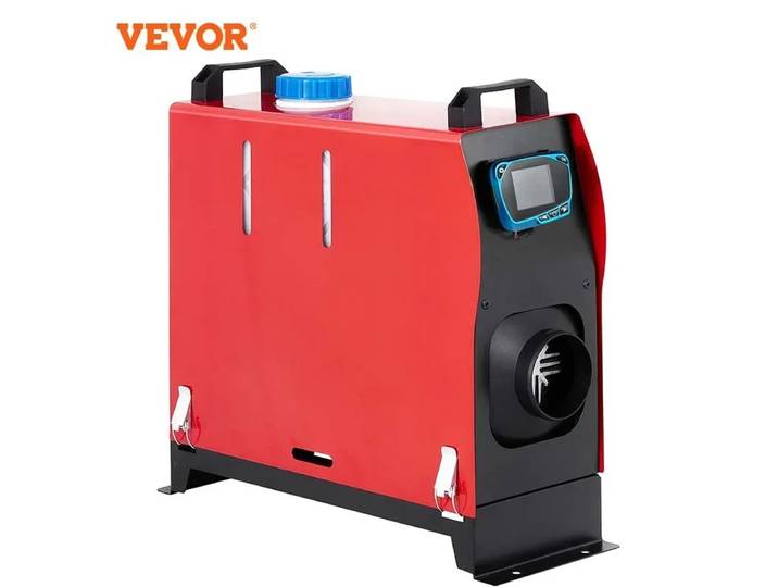 Chauffage de stationnement diesel intégré VEVOR 12V, 5KW-8KW, système de chauffage d'air auxiliaire pour automobiles, bus et véhicules de loisirs.