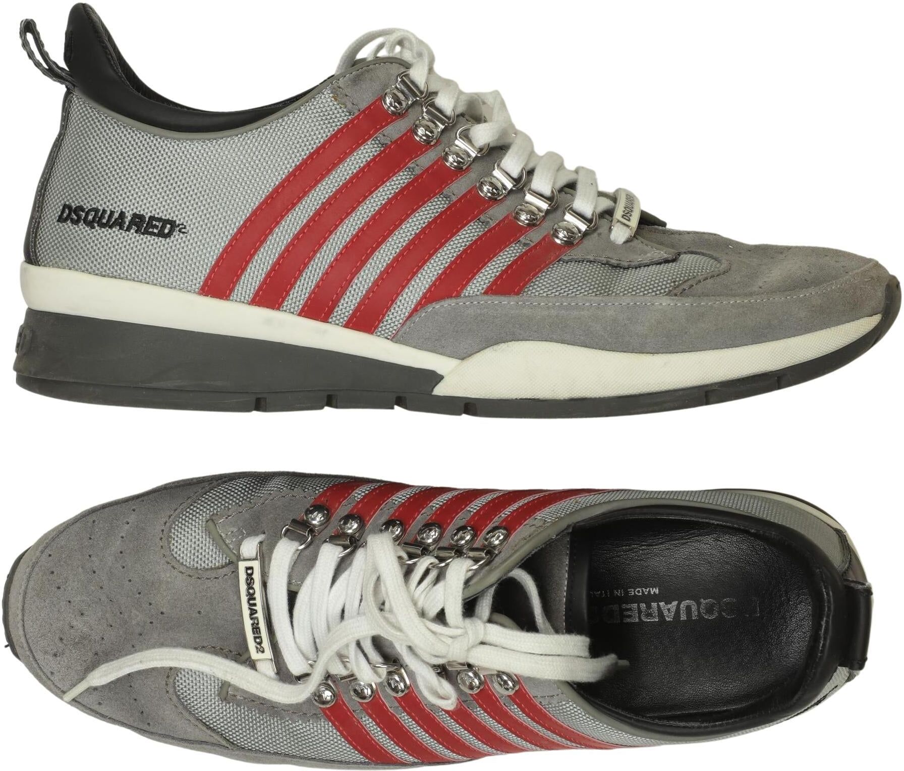 Dsquared2 Herren Sneaker, Mehrfarbig, Gr. EU 44, Leder - Second Hand