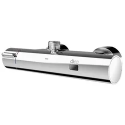 KWC Aquarotter Wandbatterie, F5, elek., Thermostat, für Bogen/Duschrohr, TD, Batterie, 2030039547 2030039547
