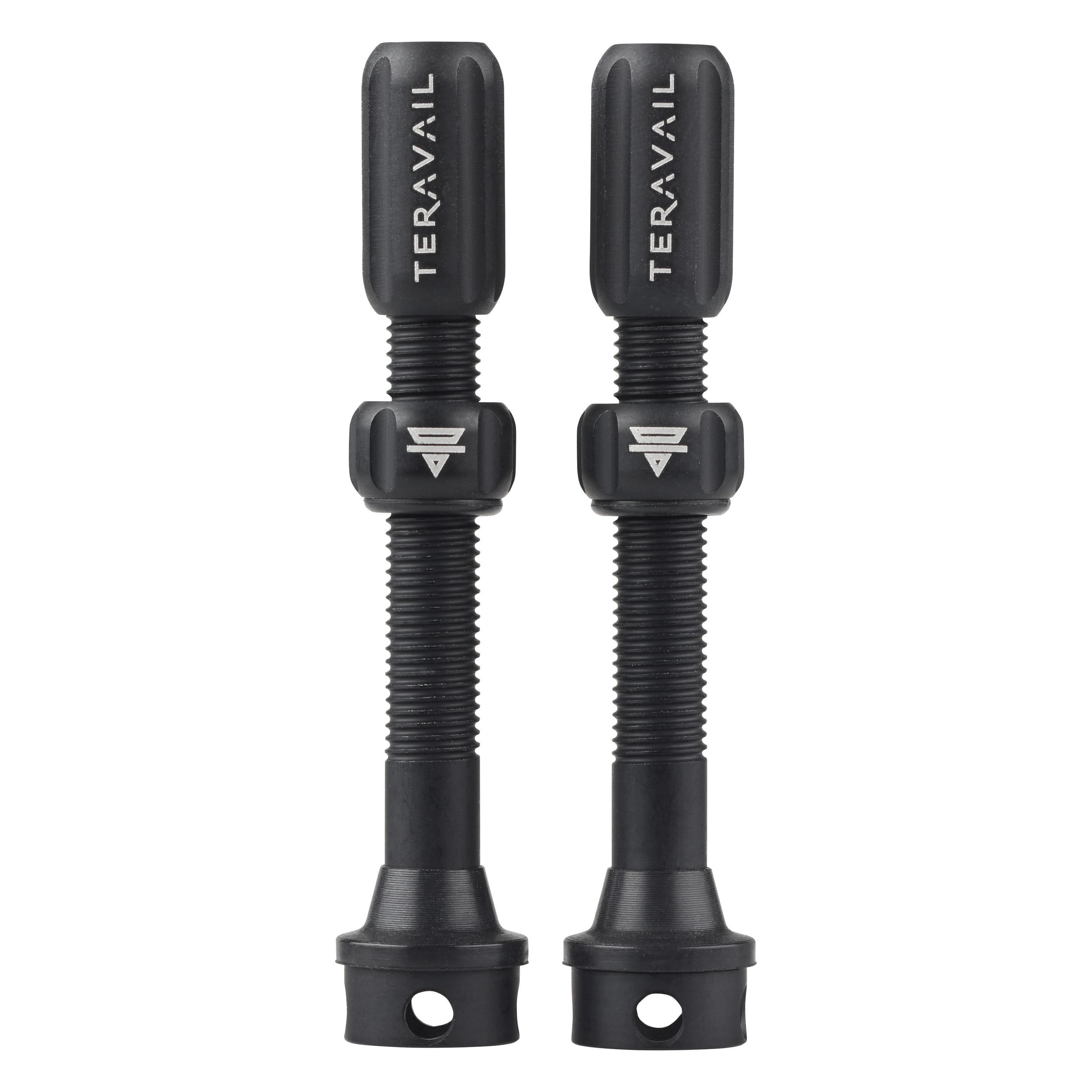 Teravail Tubeless Ventile, Presta, 44mm, 2 Stk., black (57463608)