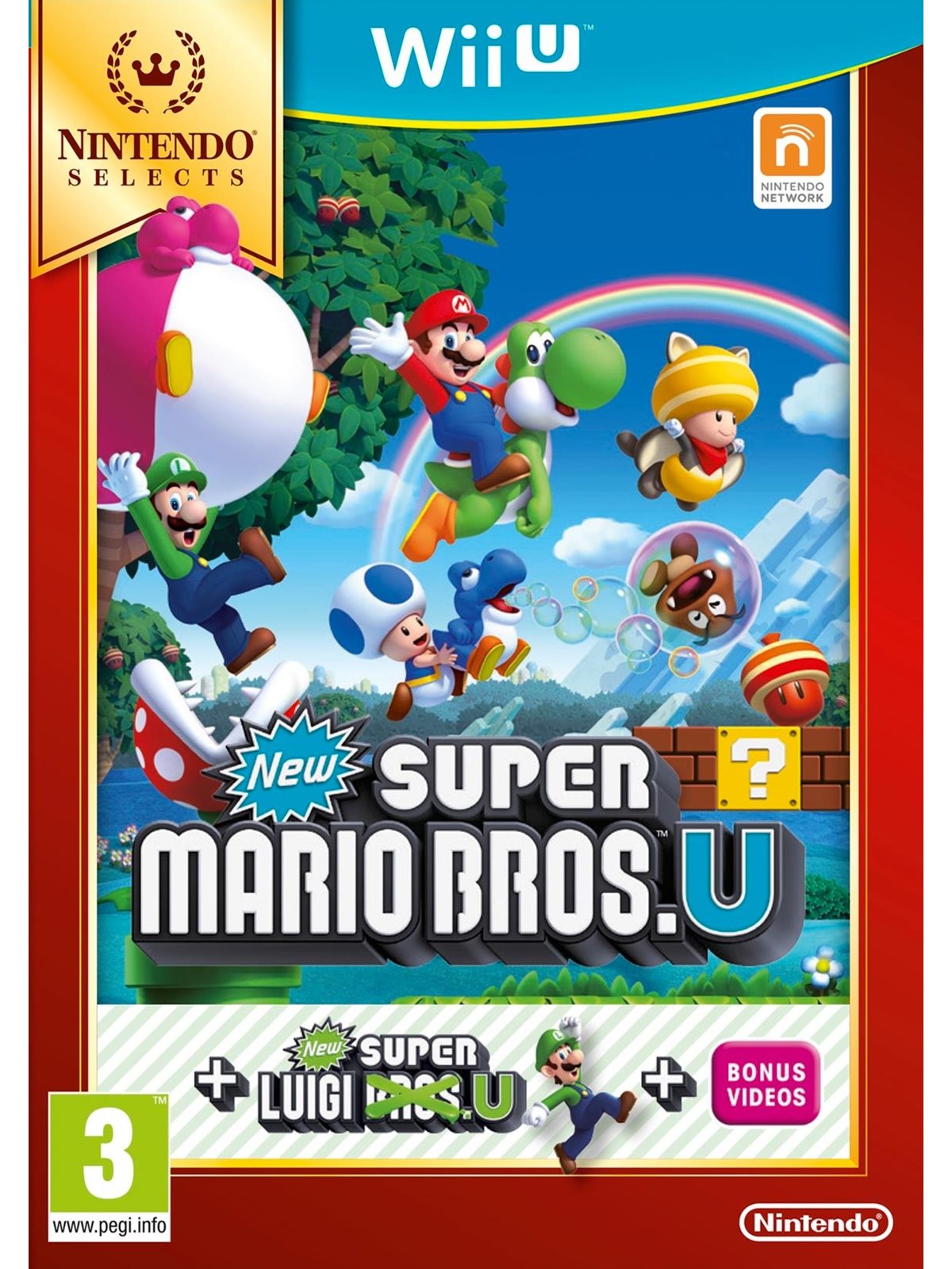 New Super Mario Bros. U + New Super Luigi U - Nintendo Wii U - Samlung - PEGI 3
