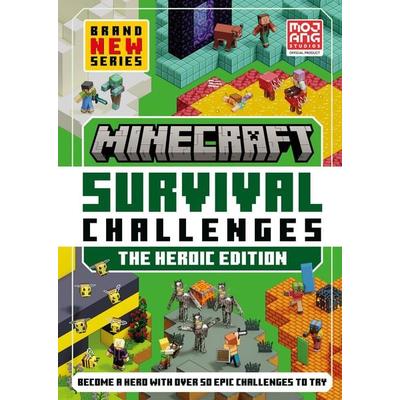 Minecraft Survival Challenges: The Heroic Edition, Gebundene Ausgabe von Mojang AB, HarperCollins, 978-0-00-873320-9