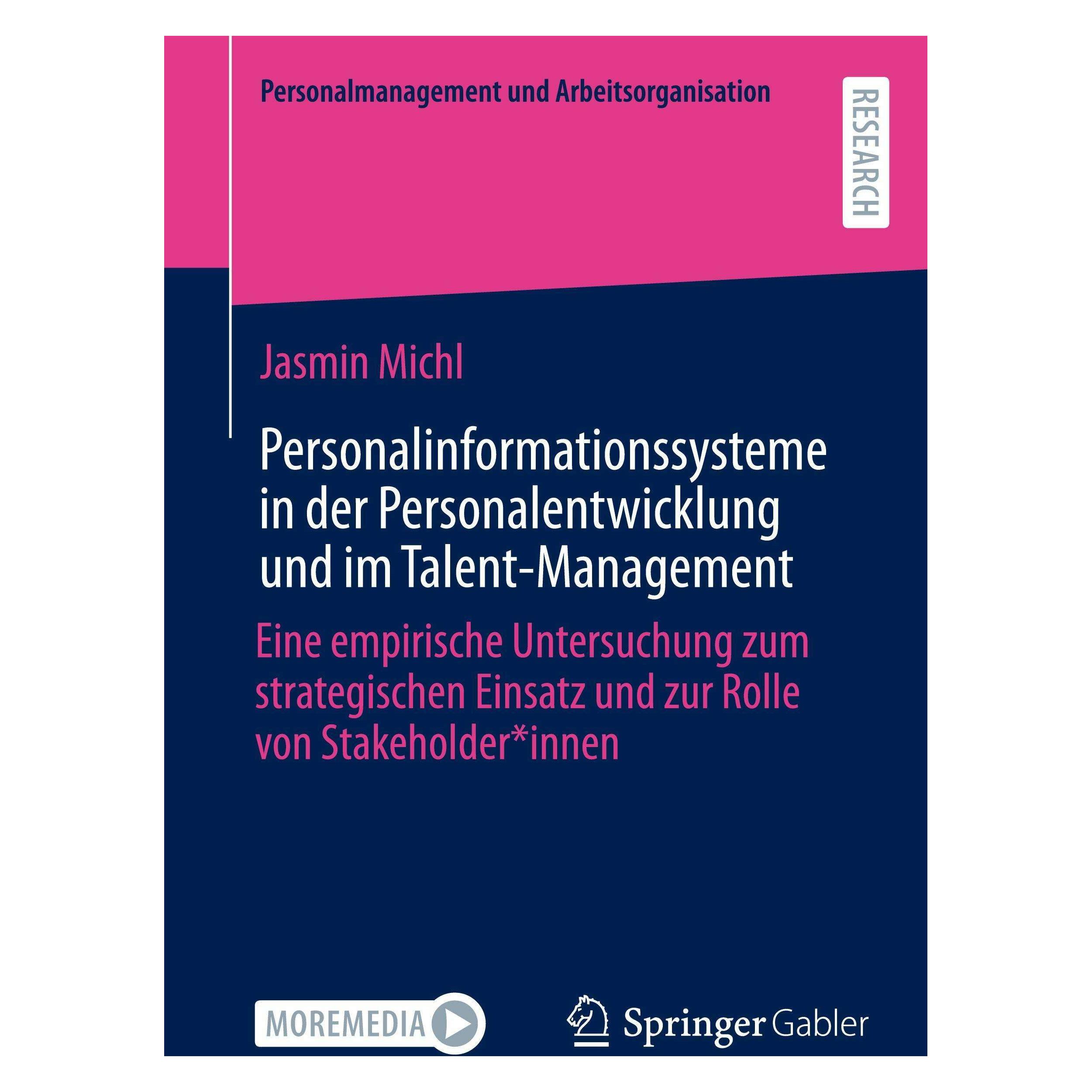 Springer Michl:Personalinformationssysteme in de (Deutsch, Softcover, Jasmin Michl) (45661925)
