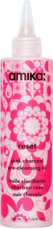 amika Reset Pink Charcoal Scalp Cleansing Oil 200ml