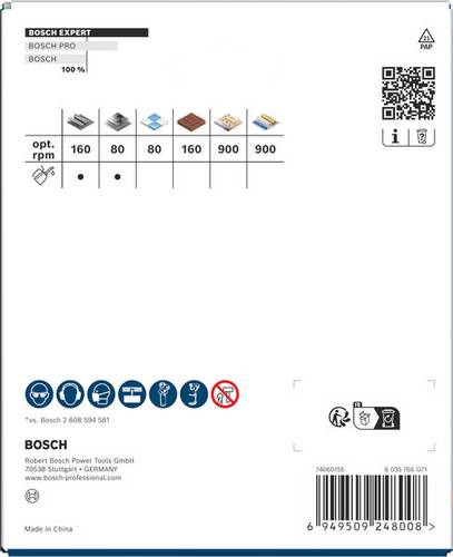 Lochsäge Hartmetall EXPERT Multi Material 2608901902 Ausführung Multi Material EXPERT Ø 111 mm Ø 4 3/8 Zoll Höhe 60 mm