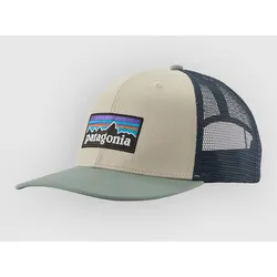 Patagonia P-6 Logo Trucker Cap pumice Gr. Uni